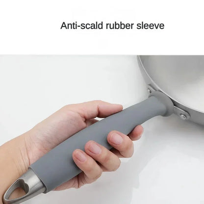 Purilite Select 10pc Heat Resistant Silicone Pot Handle Cover | Non-Slip Pan Grip Sleeve | Cookware Handle Protector | High Temperature Resistant Kitchen Accessory