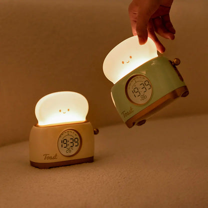 Purilite Select Toaster Night Light Alarm Clock