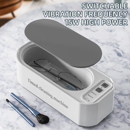 Purilite Select Ultrasonic Glasses & Jewelry Cleaning Machine 250mAh – 45KHz Deep Cleaning Cleaner with 3 Cleaning Modes