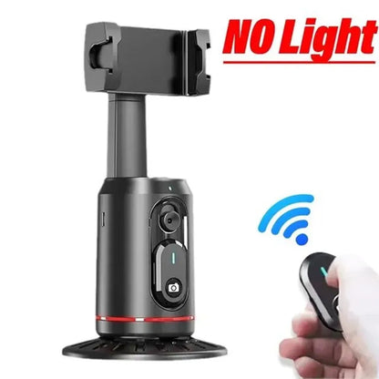 Purilite Select 360° Rotation Gimbal Stabilizer Tripod Selfie Stick with Bluetooth Remote & Light Holder