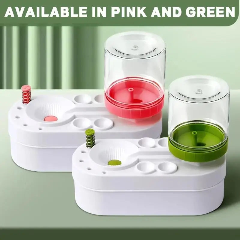 Purilite Select Paint Brush Cleaner Watercolor Brush Rinser with Drain Cleaner Rinse Cup Paint Water Dispenser Oil Paint Brush Cleaner