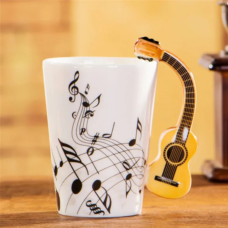 Purilite Select 240ml Creative Music Ceramic Mug