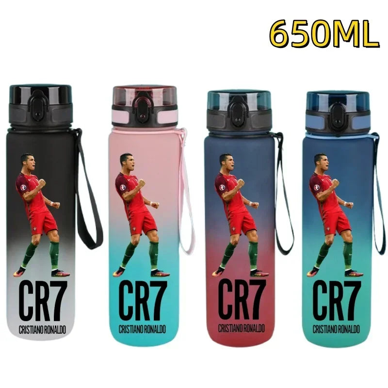 Purilite Select 650ml Cristiano Ronaldo Football Star Water Bottle