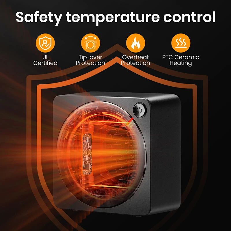Purilite Select GAIATOP 500W PTC Ceramic Space Heater