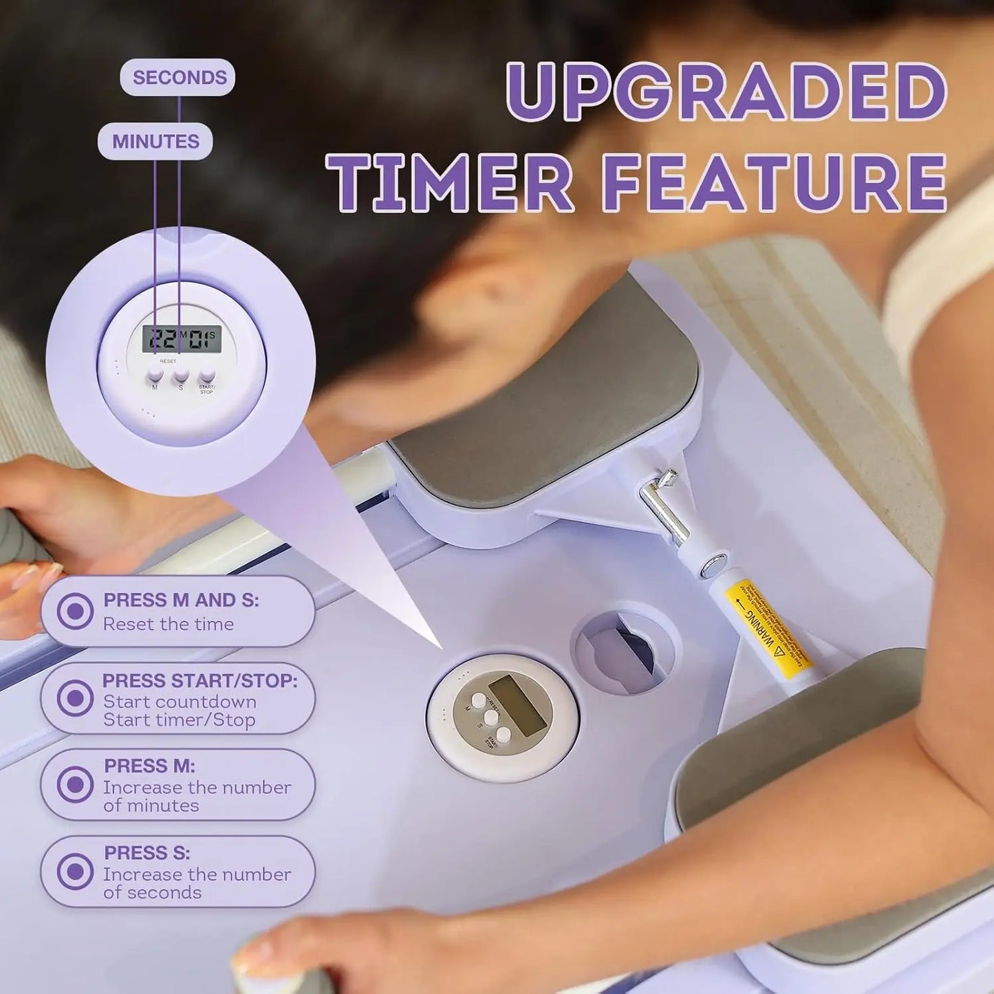 Purilite Select Multifunctional Abdominal Board | Resistance Bands Push-Up Stands | Foldable Home Fitness Equipment | Core Strength Trainer