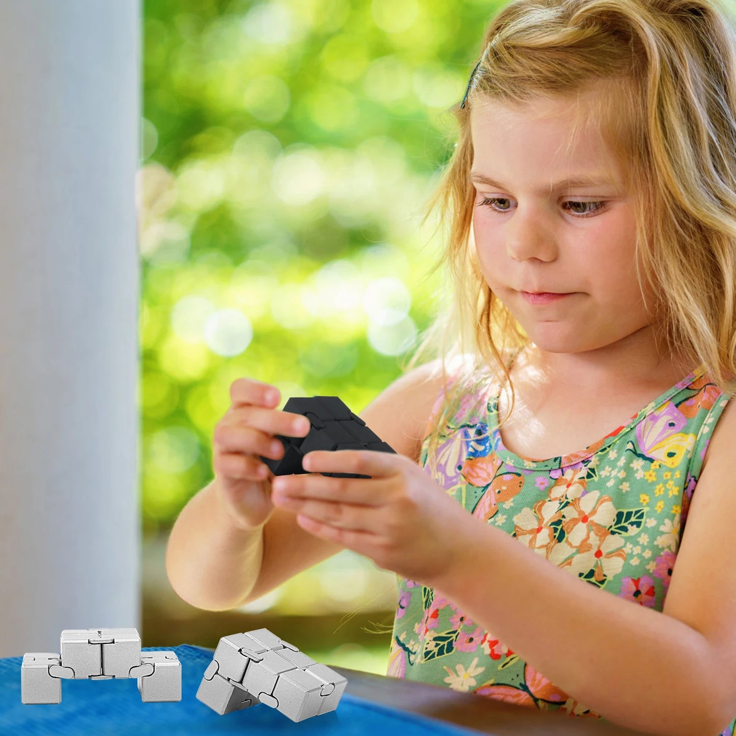 Purilite Select Infinite Gyro Metal Fingertip Toy | Stress Relieving Puzzle Spinner | Focus & Boredom Relief Tool