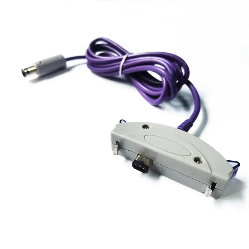 Purilite Select 1.8M GBA to Game Console Link Cable Adapter Data Connection Cord for Compatible Handheld and Console Gaming Systems | Set of 2