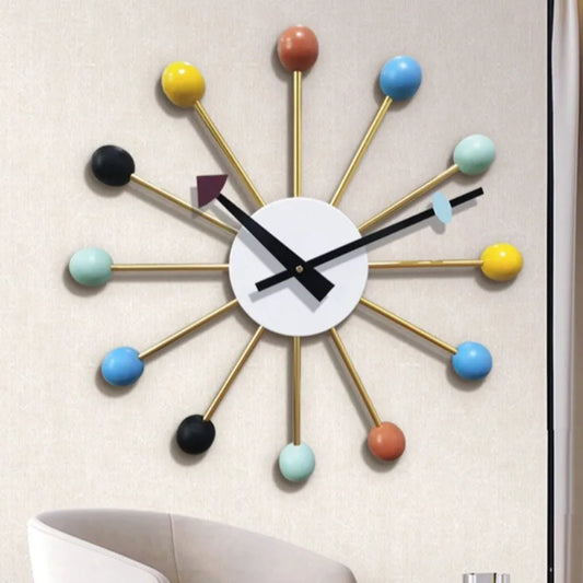Purilite Select Color Ball Decorative Wall Clock