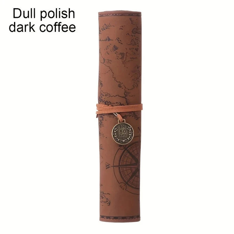Purilite Select MAX-22 Leather Roll-Up Pouch with Embossed Buckle