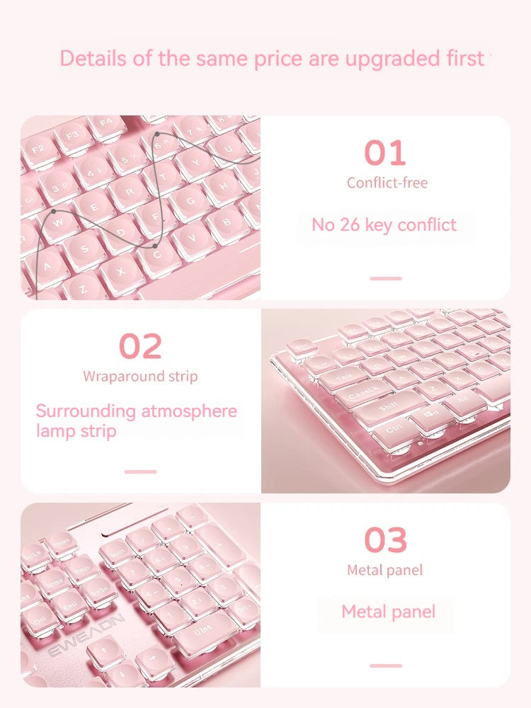 Purilite Select X7 Silent Keyboard and Mouse Set