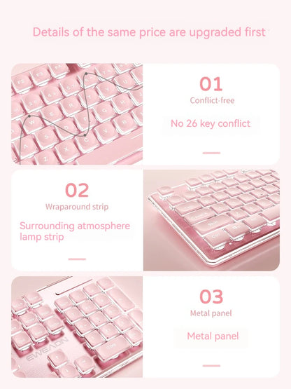 Purilite Select X7 Silent Keyboard and Mouse Set