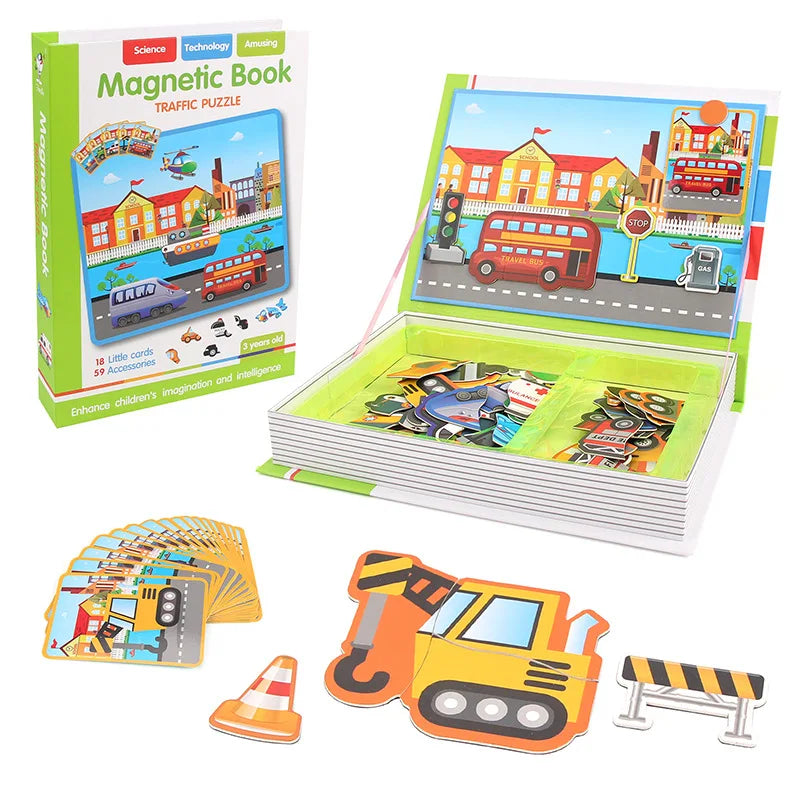 Purilite Select Funny Children’s Intelligent Magnetic Book
