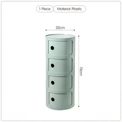 Purilite Select Nordic Net Red Bedside Cabinet