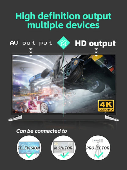 Purilite Select Y2 Fit 4K Game Stick – Retro Somatosensory Console