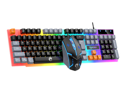 Purilite Select Wired Keyboard and Mouse Se
