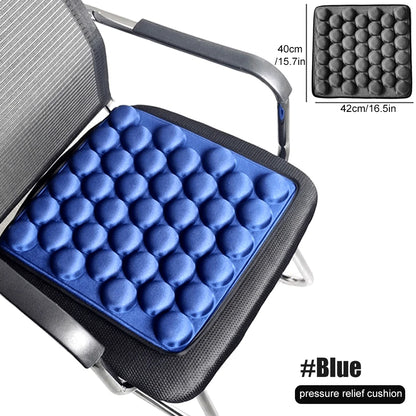 Purilite Select 3D Air Cushion Seat Pad | Office Chair & Car Seat Cushion | Breathable Comfort Support Cushion | (45x45cm)