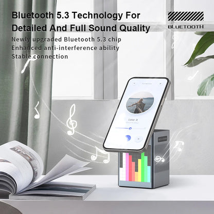 Purilite Select 3-in-1 Magnetic Wireless Charging Station with Bluetooth Speaker