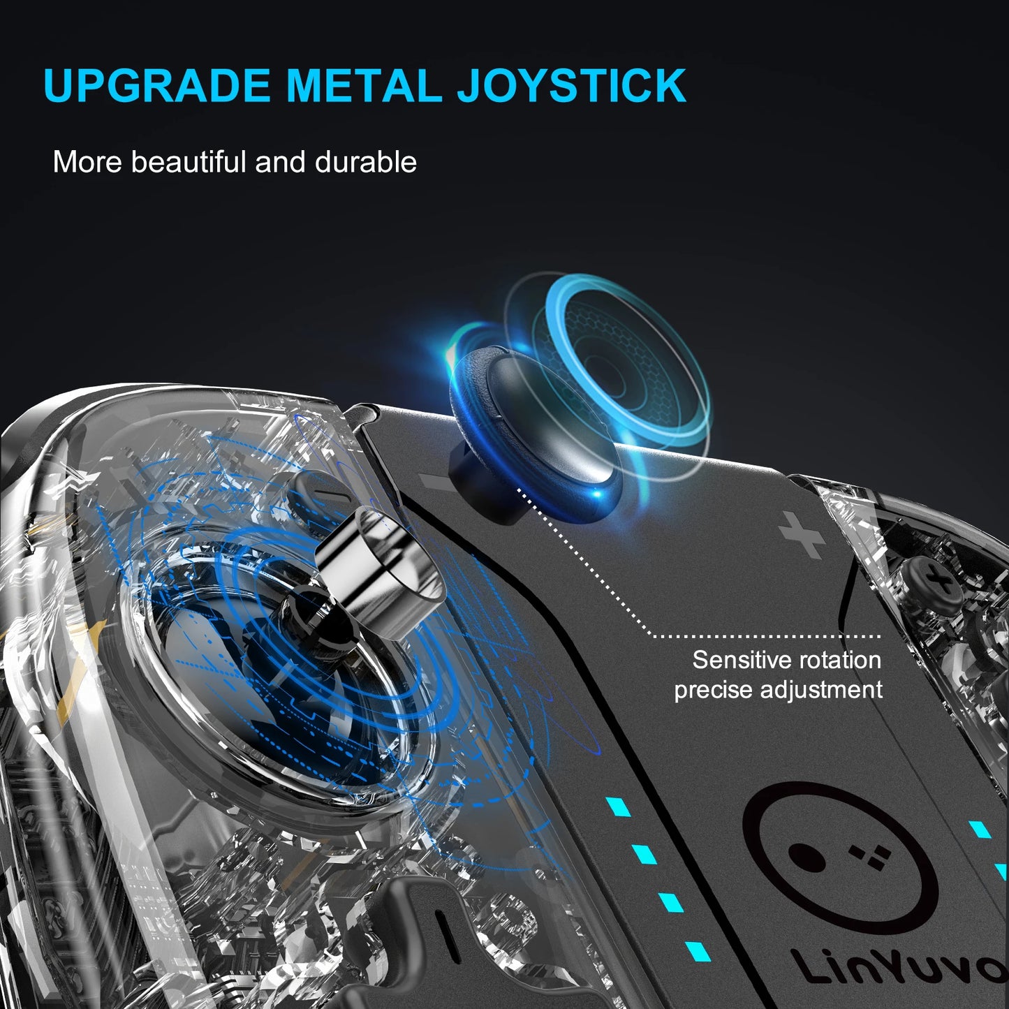 Purilite Select KS58 8-LED Color Replacement Joypad Wireless Controller