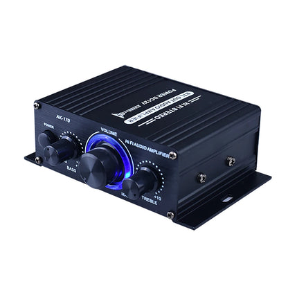Purilite Select AK-170 HiFi Audio Power Amplifier 2x200W Dual Channel Power Amp with RCA Input