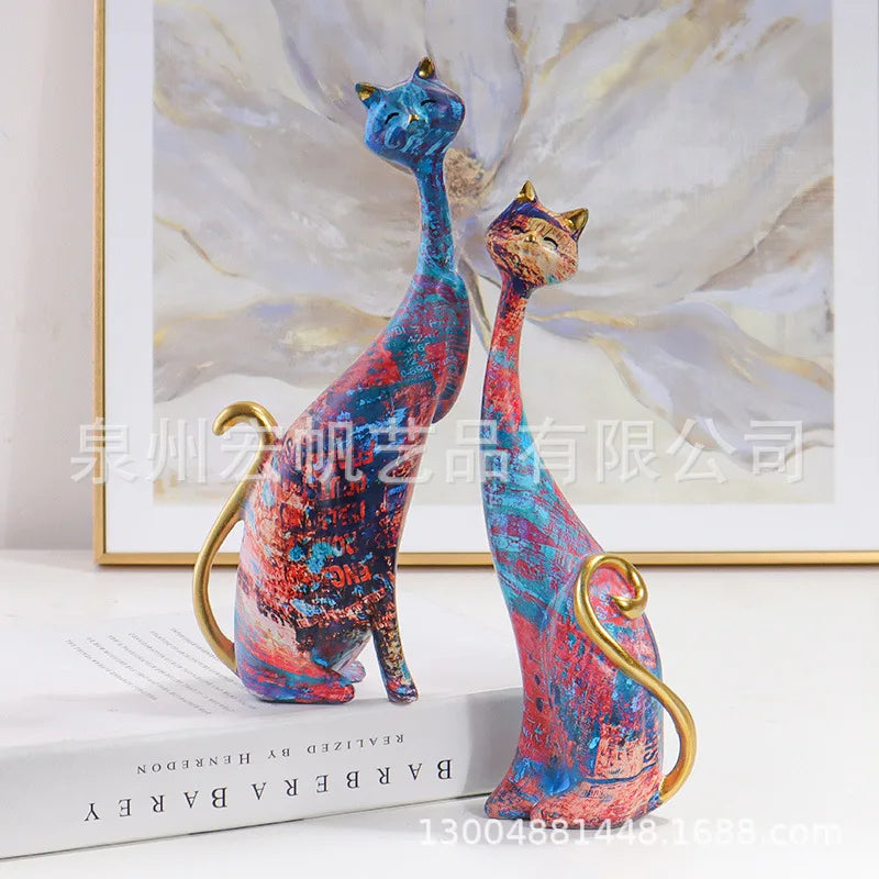 Purilite Select Luxury Couple Cat Figurine