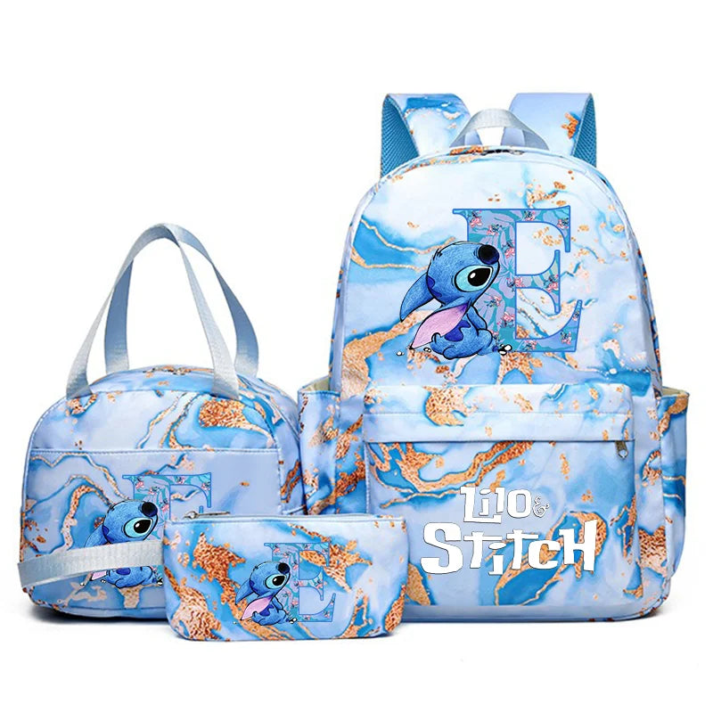 Purilite Select 3PCS Lilo & Stitch School Bag Set
