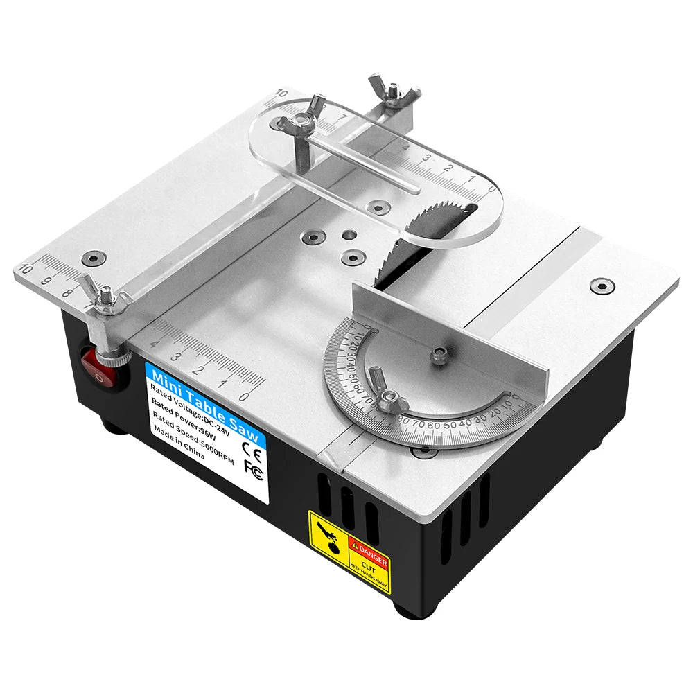 Purilite Select | DIY Mini Table Saw | 96W Precision Compact Cutting Machine | 5000RPM | For Wood, PCB, Plastic & Aluminum