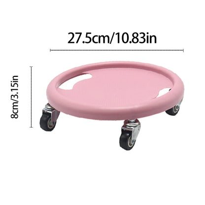 Purilite Select Abdominal Disc Roller Board | 360° Four-Wheel Abs Training Skateboard for Core & Strength Fitness