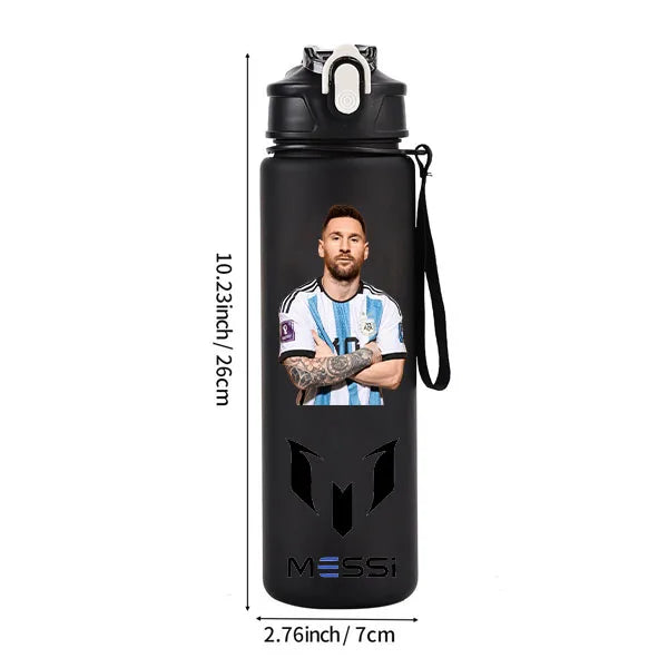Purilite Select Lionel Messi 700ML Blue Water Bottle