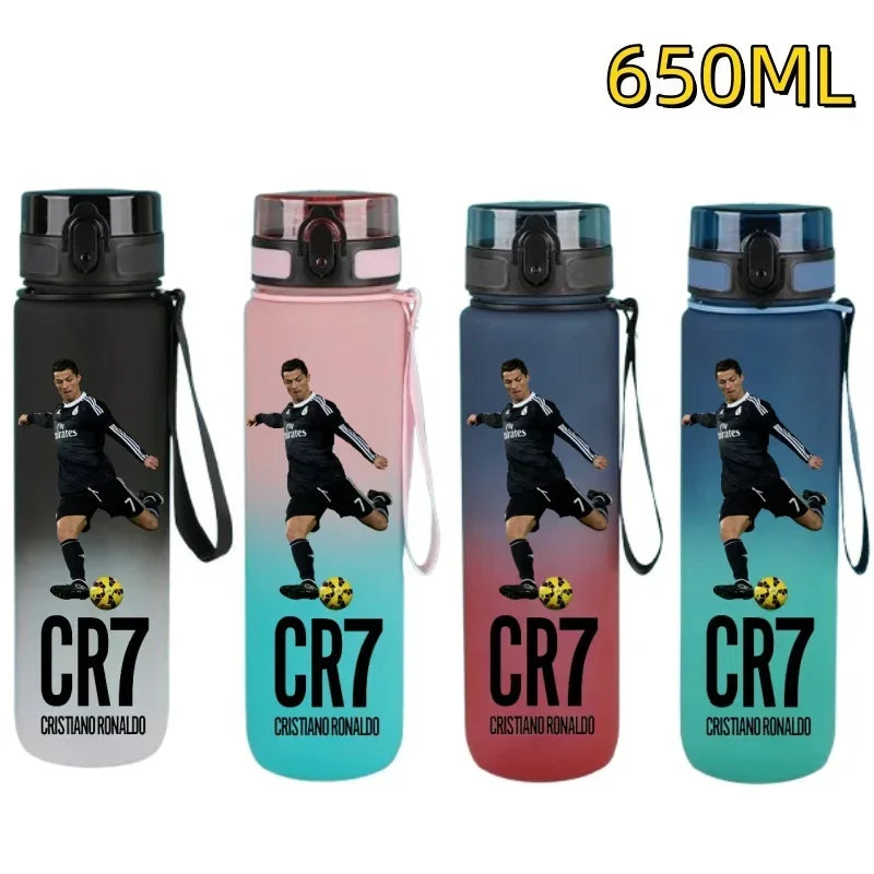Purilite Select 650ml Cristiano Ronaldo Football Star Water Bottle