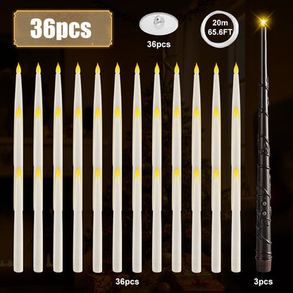 Purilite Select 12–240PCS Battery Operated Flameless Floating Candles