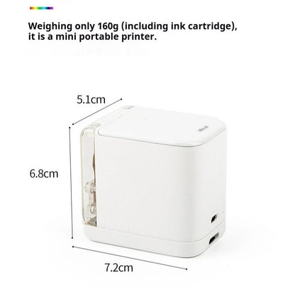 Purilite Select Portable Wireless Handheld Inkjet Printer | Mini Mobile Label and Logo Printing Device with WiFi Connectivity for Packaging, Cards, and Office Use