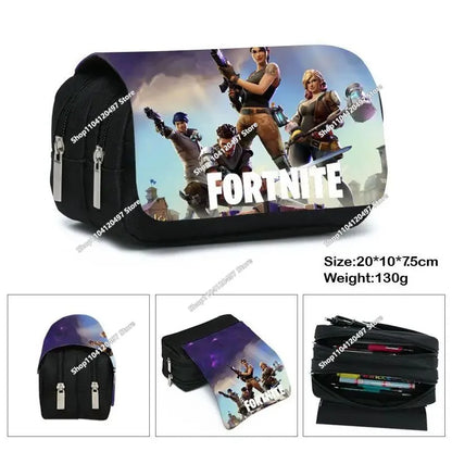 Purilite Select 3PCS Anime Fortnite Backpack Set