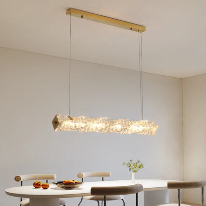 Purilite Select Modern Crystal Pendant Chandelier