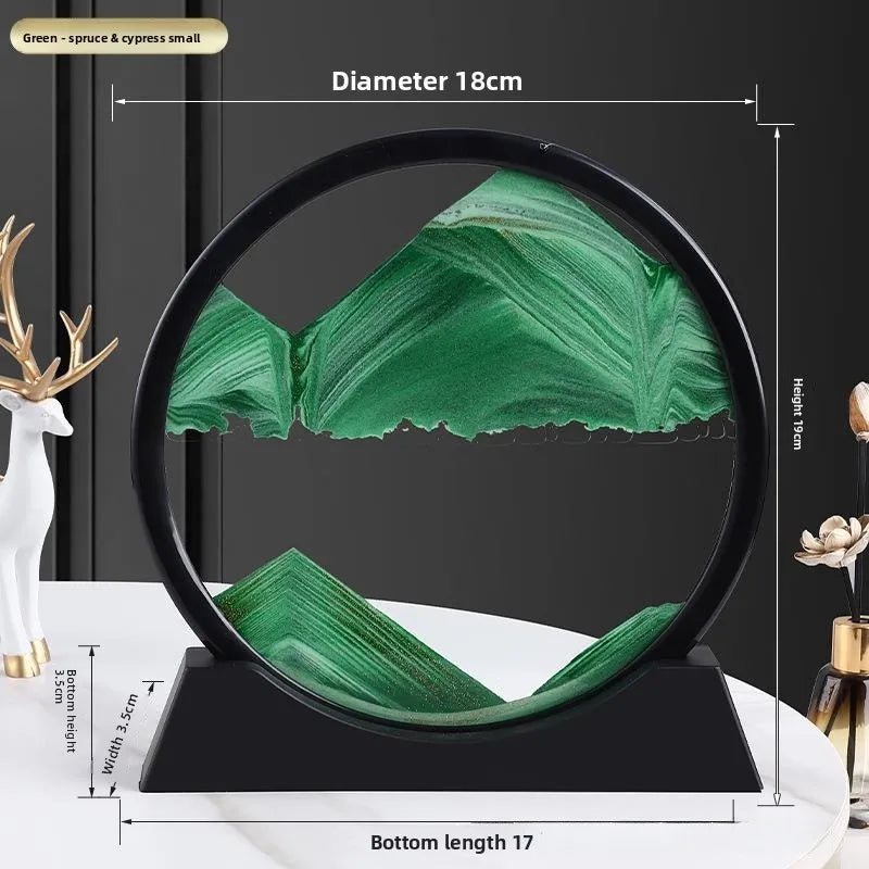 Purilite Select Creative Sandflow Art Clock