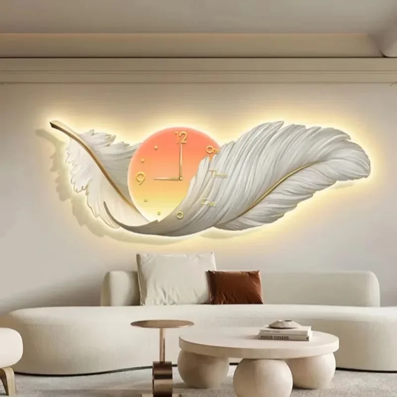 Purilite Select Luxury Canvas LED Wall Clock