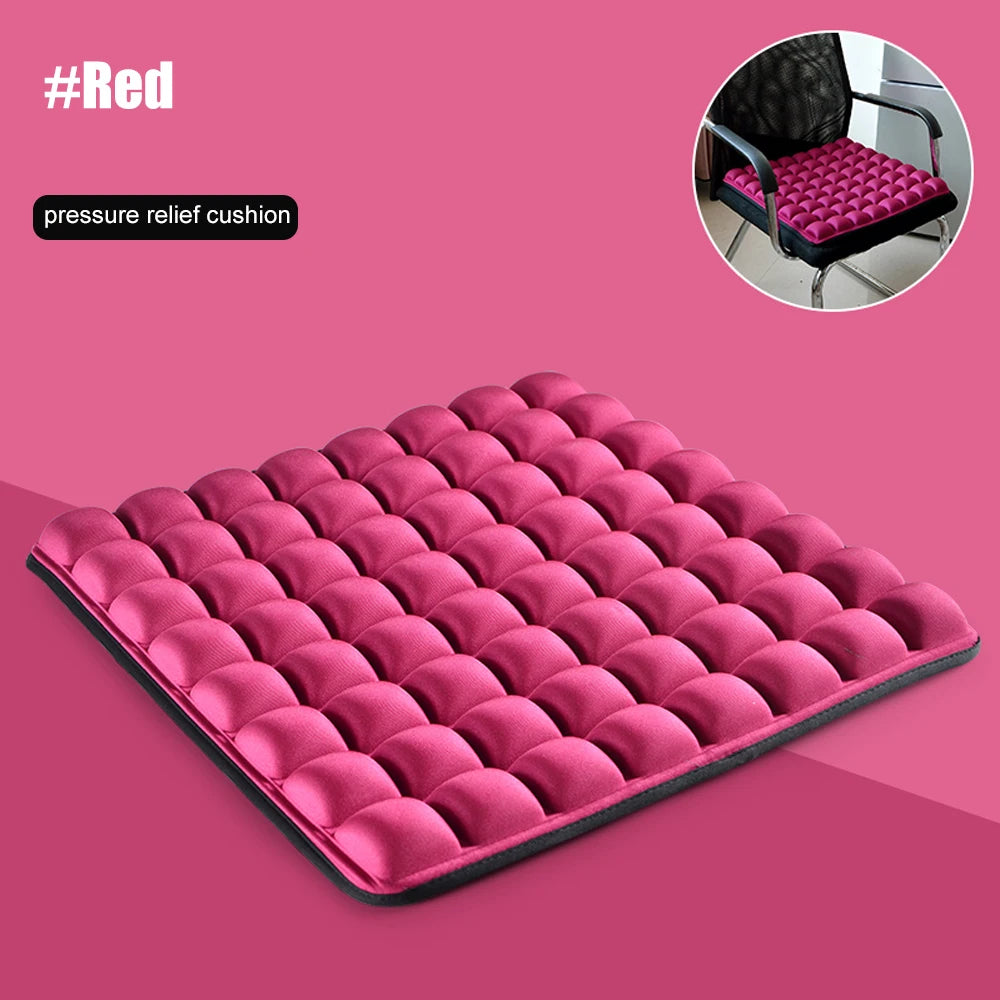 Purilite Select 3D Air Cushion Seat Pad | Office Chair & Car Seat Cushion | Breathable Comfort Support Cushion | (45x45cm)