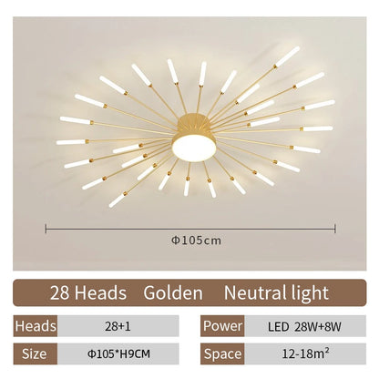 Purilite Select Modern Designer LED Ceiling Lamp