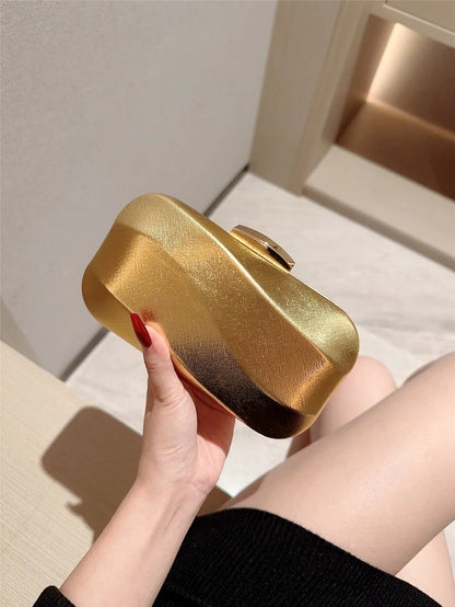 Purilite Select High-End Textured Square Clutch
