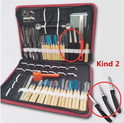 Purilite Select 80pcs Culinary Chef Carving Tool Set