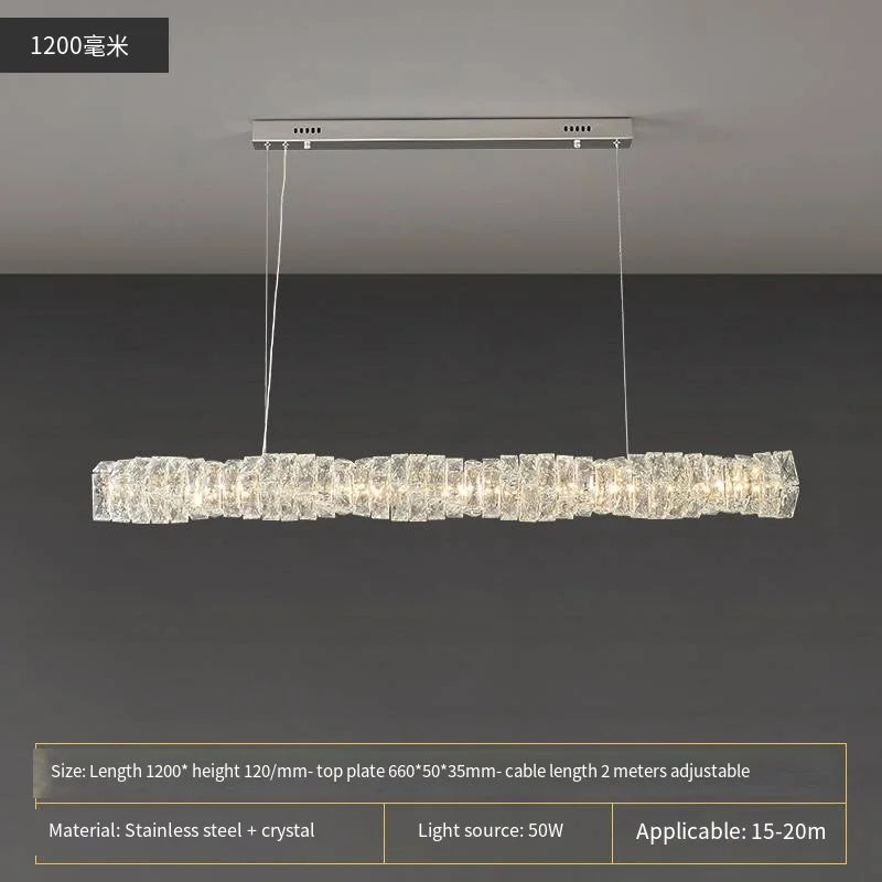 Purilite Select Modern Crystal Pendant Chandelier
