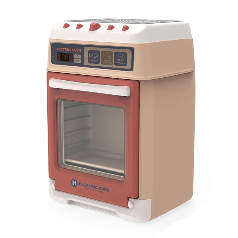 Purilite Select Kids Kitchen Play Appliance Set – Pretend Play Washing Machine, Oven, Microwave & Bread Maker Toy Set