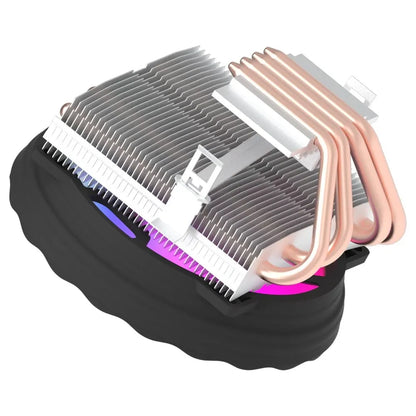 Purilite Select ICE400X RGB CPU Air Cooler – 4 Heat Pipes, 120mm PWM Fan, Multi-Socket Support