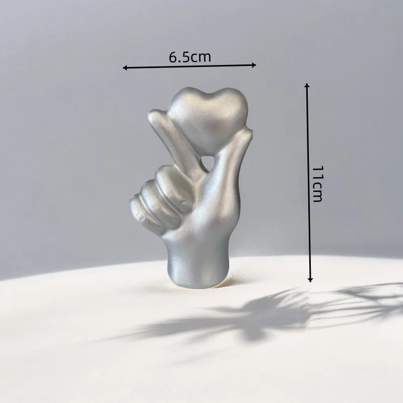 Purilite Select Love Heart Hand Figurine