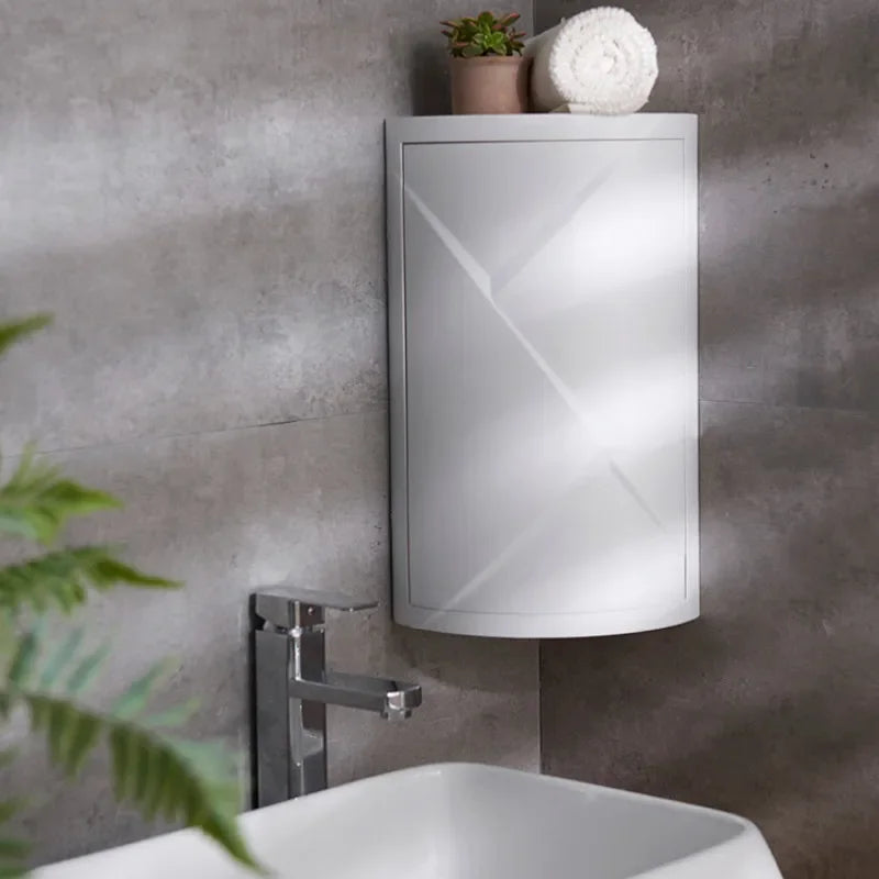Purilite Select 360° Rotating Triangle Corner Shelf Multi-Layer Bathroom & Kitchen Storage Rack