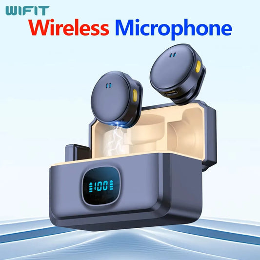 Purilite Select WIFIT Wireless Magnetic Suction Button Collar Microphone