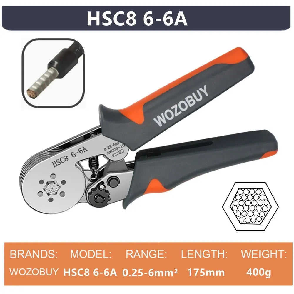 Purilite Select Ferrule Sleeves Terminal Crimping Tool