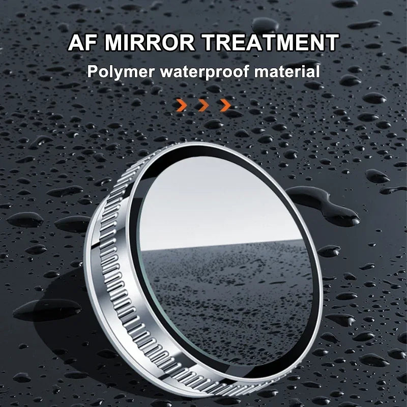 Purilite Select 2PCS 360° Adjustable Car Blind Spot Mirror Wide Angle Convex Rearview Safety Mirror (Set of 5 Pairs)