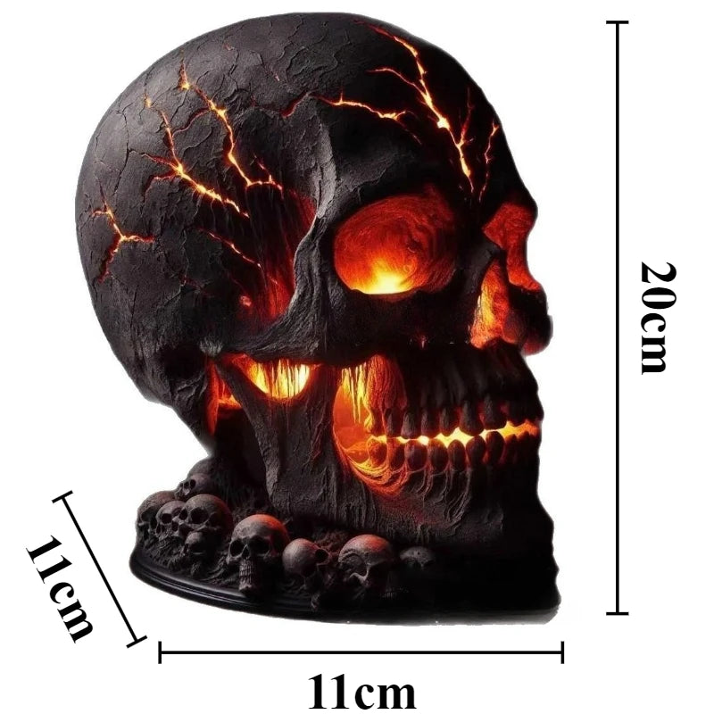 Purilite Select Skeleton Resin Figurines with Lamp