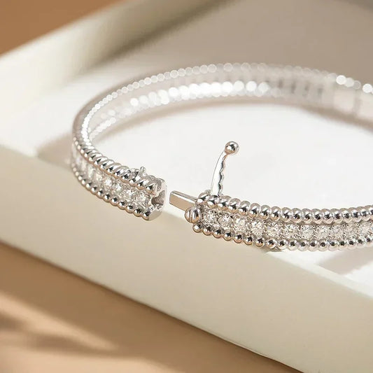 Purilite Select 2mm Full Moissanite Bangle