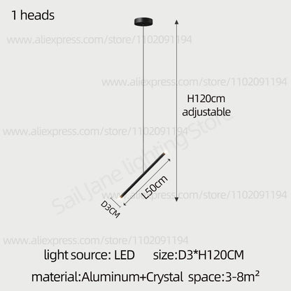 Purilite Select Nordic Style Staircase Pendant Lamp